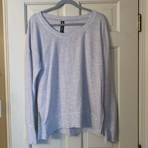 Gray crewneck